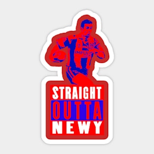 Newcastle Knights - Andrew Johns - STRAIGHT OUTTA NEWY Sticker